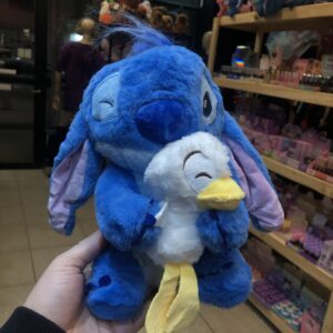 Peluche Stitch con patito 22cm