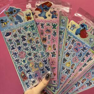 Stickers holograficos Stitch