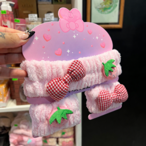 Set de Skincare vincha+muñequeras