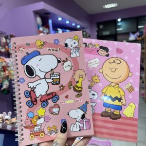 Cuaderno Snoopy 80 hojas rayadas
