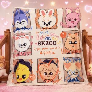 Manta de plush Stray kids 1.50 x 1.50