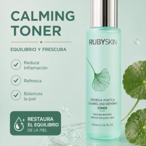 Tonico de centella asiatica Ruby skin