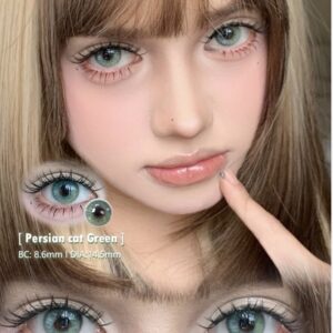 Lentes de contacto Persian cat Green
