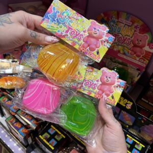 Cubo squishy marmolado en bolsita