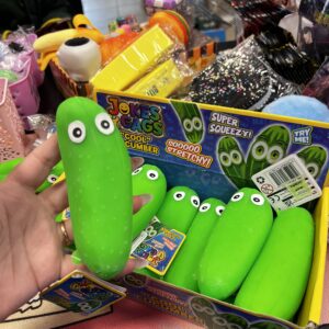 Squishy de arena pepino