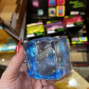 Squishy cubo colores transparentes