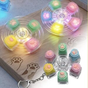 Spinner con teclas y luces
